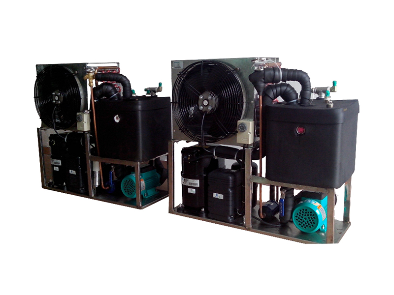 Shoe machine refrigeration system