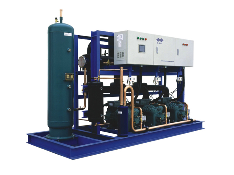 Piston parallel compressor unit