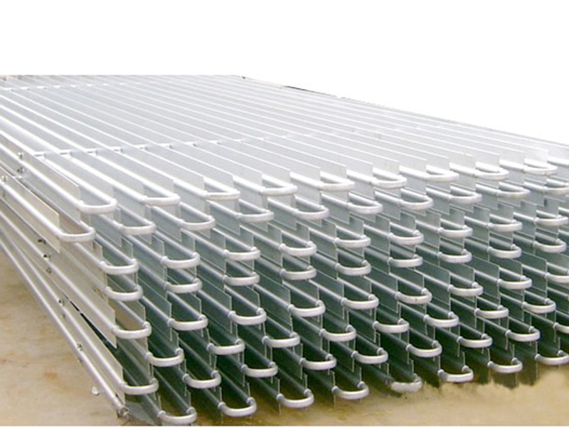 Aluminum exhaust evaporator